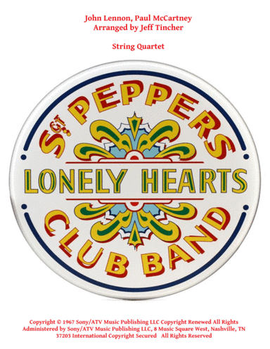 Sgt. Pepper's Lonely Hearts Club Band (arr. Jeff Tincher)
