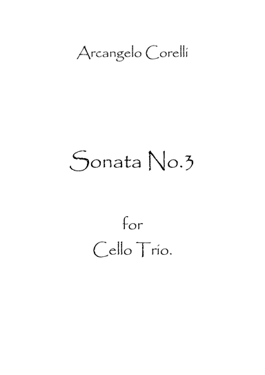 Sonata No.3 (arr. Spencer Bundy)