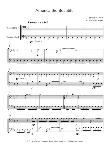America the Beautiful (Fantasy) (arr. Christian Morris)