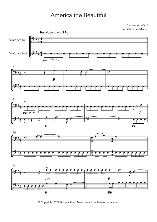 America the Beautiful (Fantasy) (arr. Christian Morris)