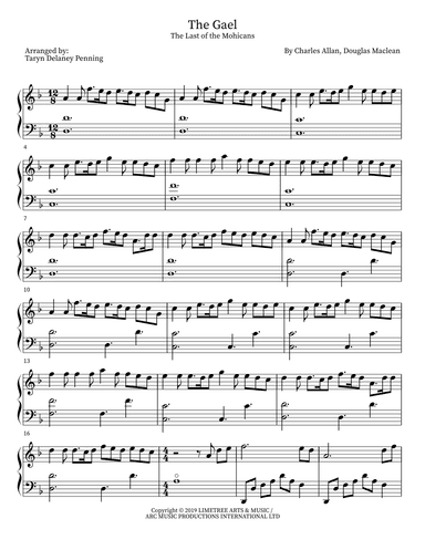 The Gael (arr. Taryn Delaney Penning)