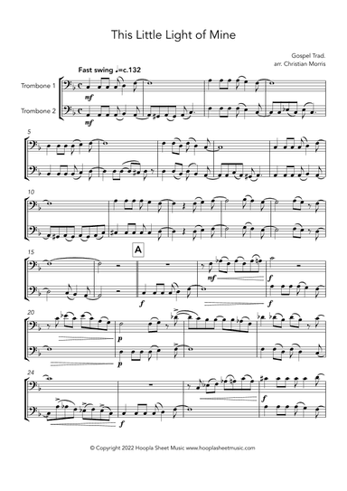 This Little Light of Mine (arr. Christian Morris)