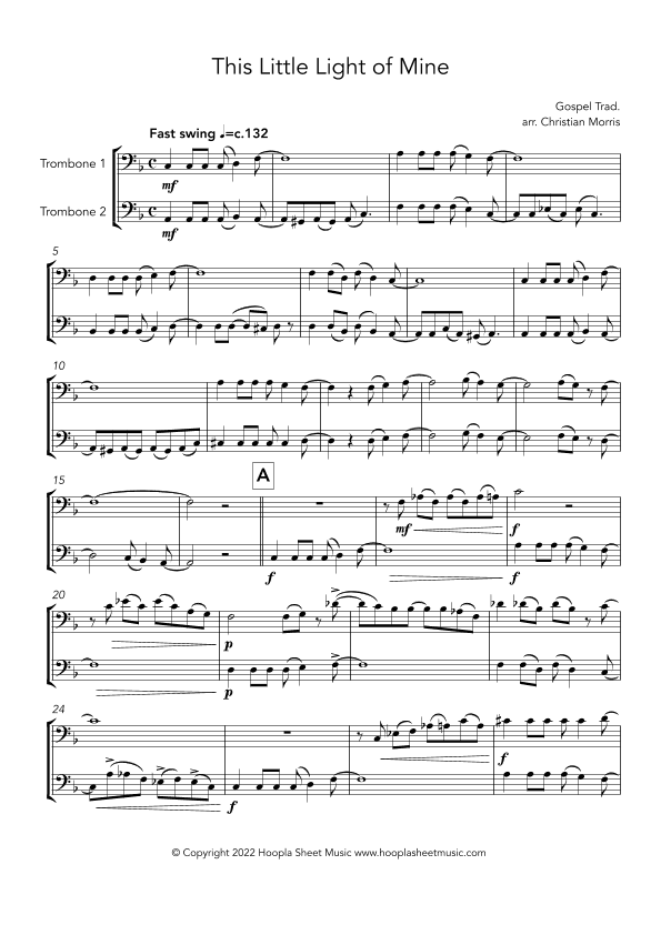 This Little Light of Mine (arr. Christian Morris)
