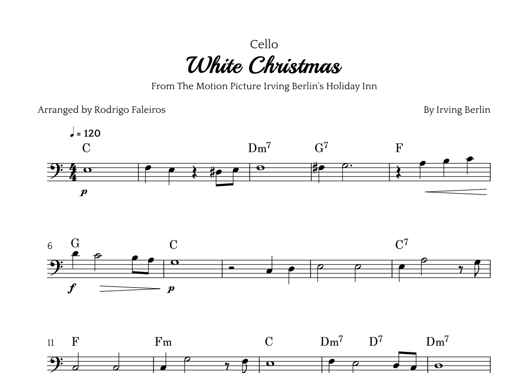 White Christmas (arr. Rodrigo Faleiros)