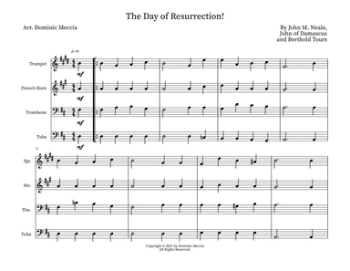 The Day of Resurrection! (arr. Dominic Meccia)