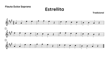 Estrellita - A (arr. SUZUME)