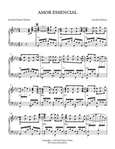 AMOR ESSENCIAL (ESSENTIAL LOVE)
