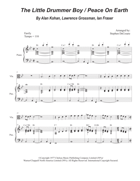 Peace On Earth (arr. Stephen DeCesare)