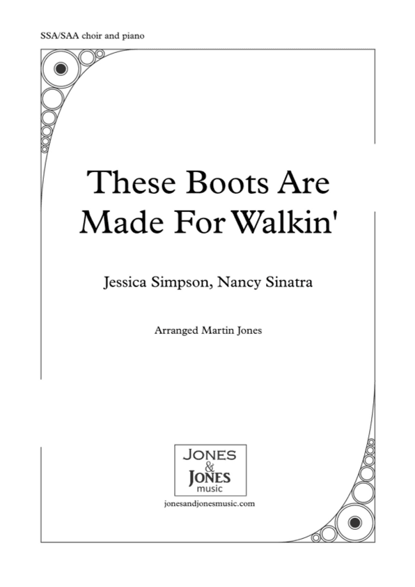 These Boots Are Made For Walkin' (arr. Martin Jones)