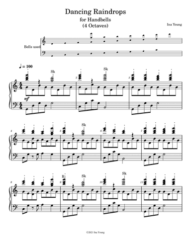 Dancing Raindrops 4 oct. Handbell Ensemble