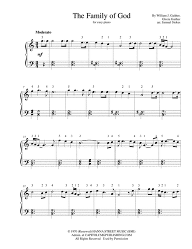 The Family Of God (arr. Samuel Stokes)