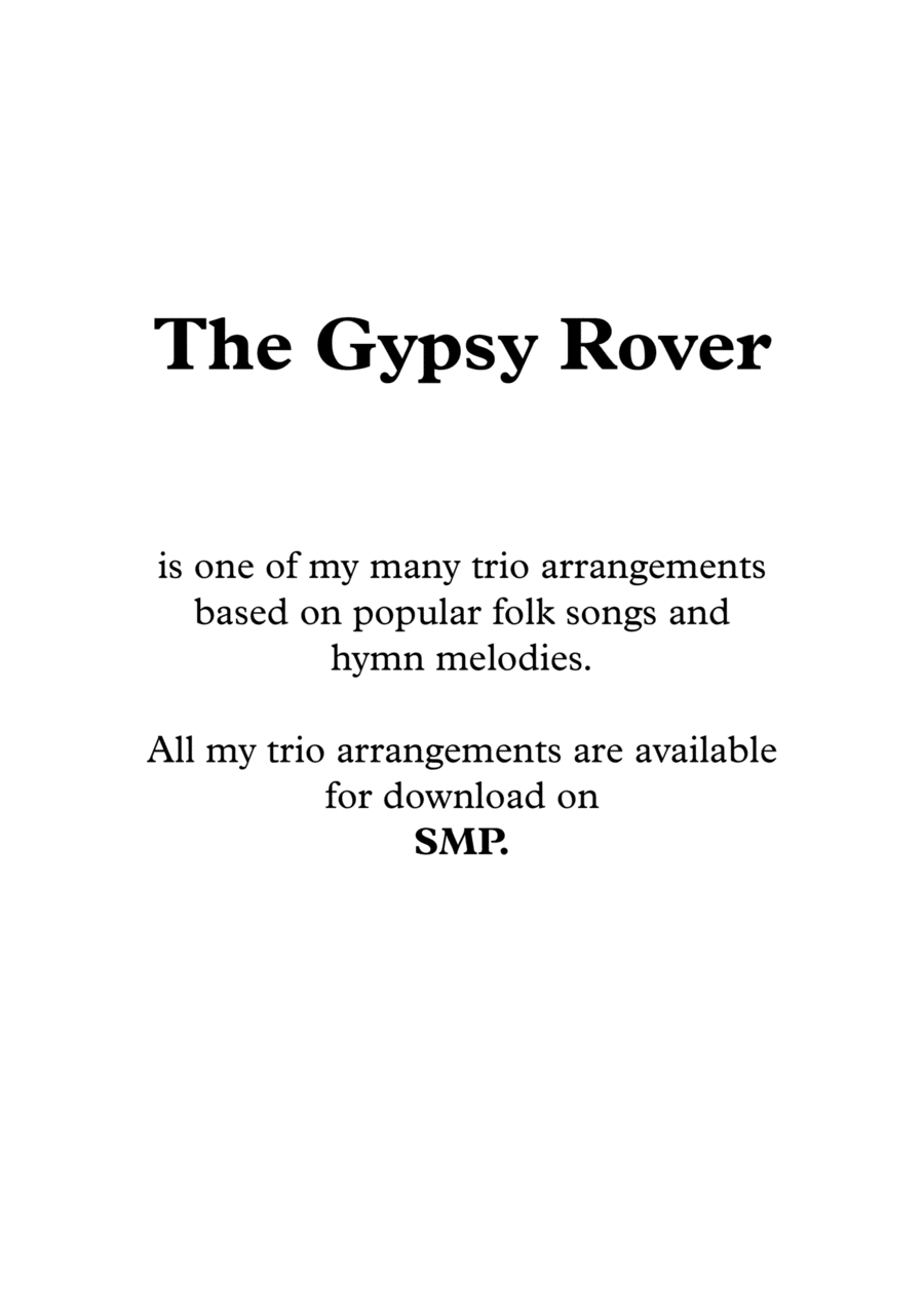 The Gypsy Rover, for Flute Trio (arr. Nigel Williams)