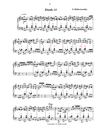 Etude #11 for accordion