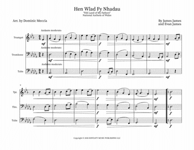 Hen Wlad Fy Nhadau (arr. Dominic Meccia)