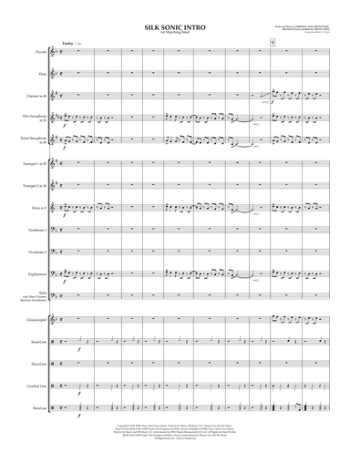 Silk Sonic Intro (arr. Bakhari S. Nokuri)