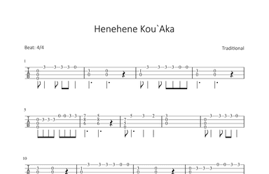 Henehene Kou`Aka (arr. Bettina Schipp)