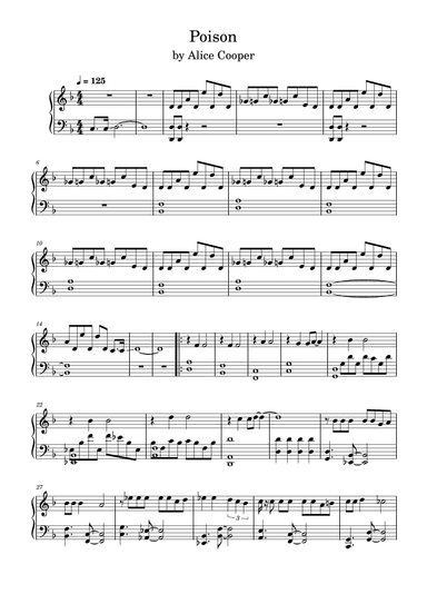 Poison (arr. Anya Alston)