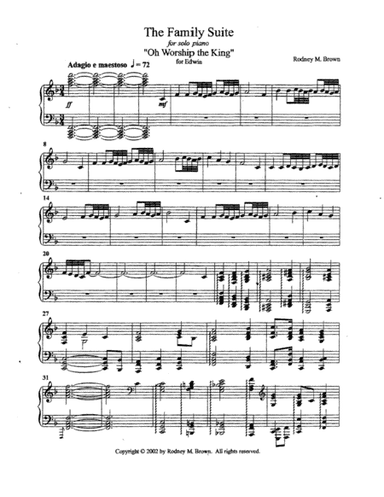 Brown Piano Suite #1