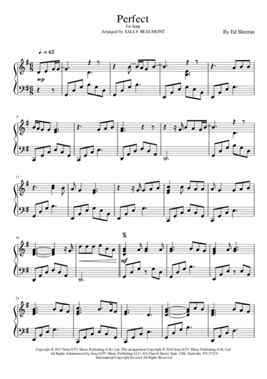 Perfect (arr. Sally Beaumont)