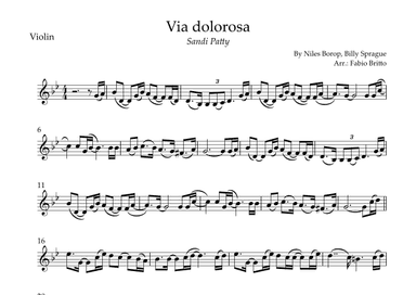 Via Dolorosa (arr. Fabio Britto)