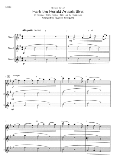 Hark the Herald Angels Sing (arr. Tsuyoshi Yoroiguma)