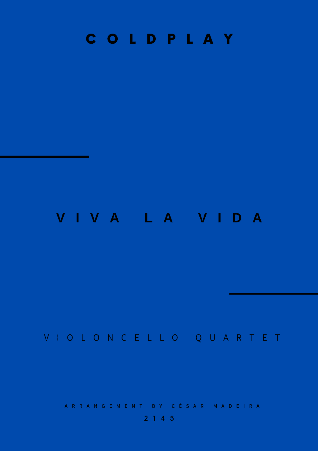 Viva La Vida - Score Only (arr. César Madeira)