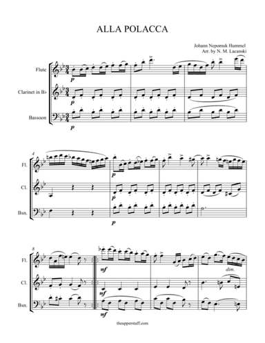 Alla Polacca (arr. Nick Lacanski)