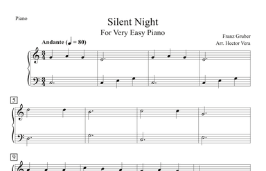 Silent Night (arr. Hector Vera)