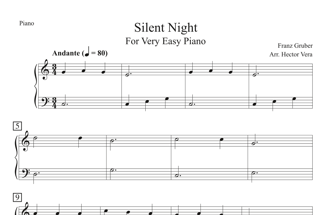 Silent Night (arr. Hector Vera)