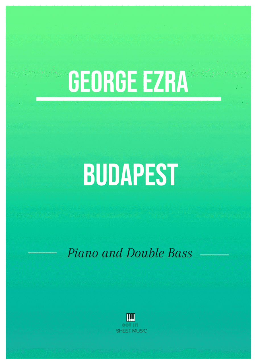 Budapest (arr. ANDRE LAITANO)