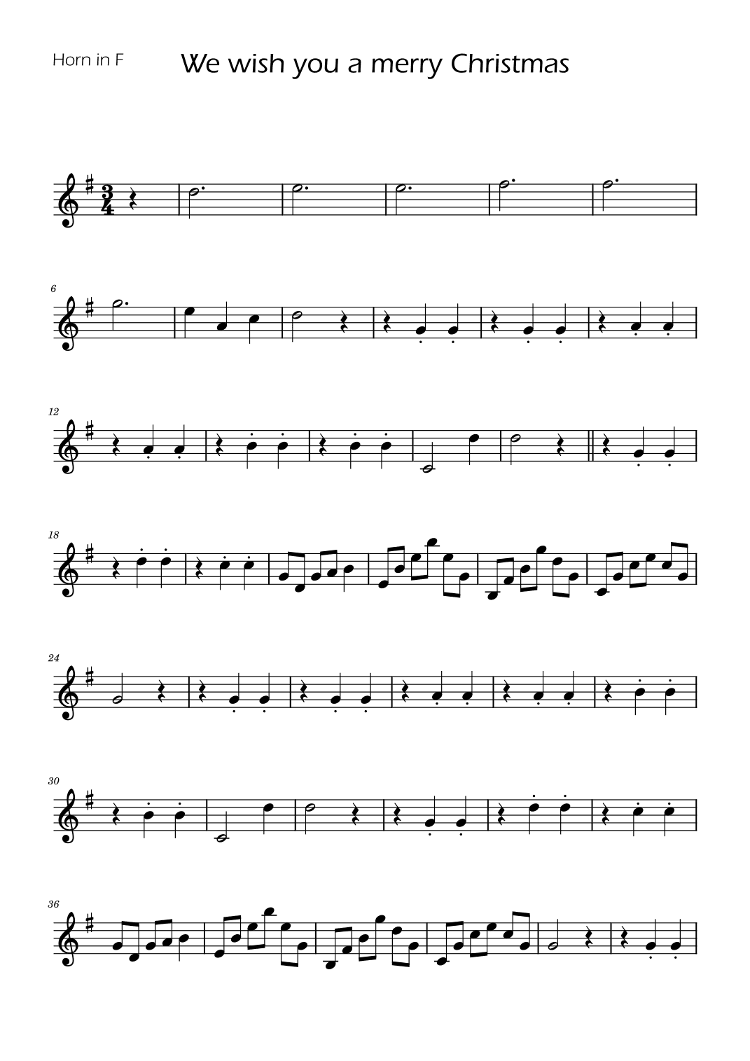 We Wish You a Merry Christmas - Brass Quintet (arr. Ygor Nunes)