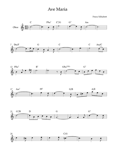 Ave Maria (arr. Karen Gueiros)