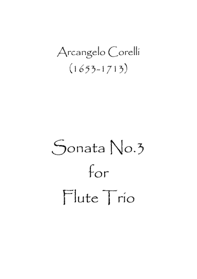 Sonata No.3 (arr. Spence Bundy)