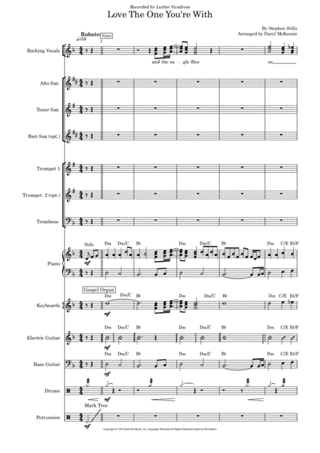 Love The One You're With (arr. Daryl McKenzie)