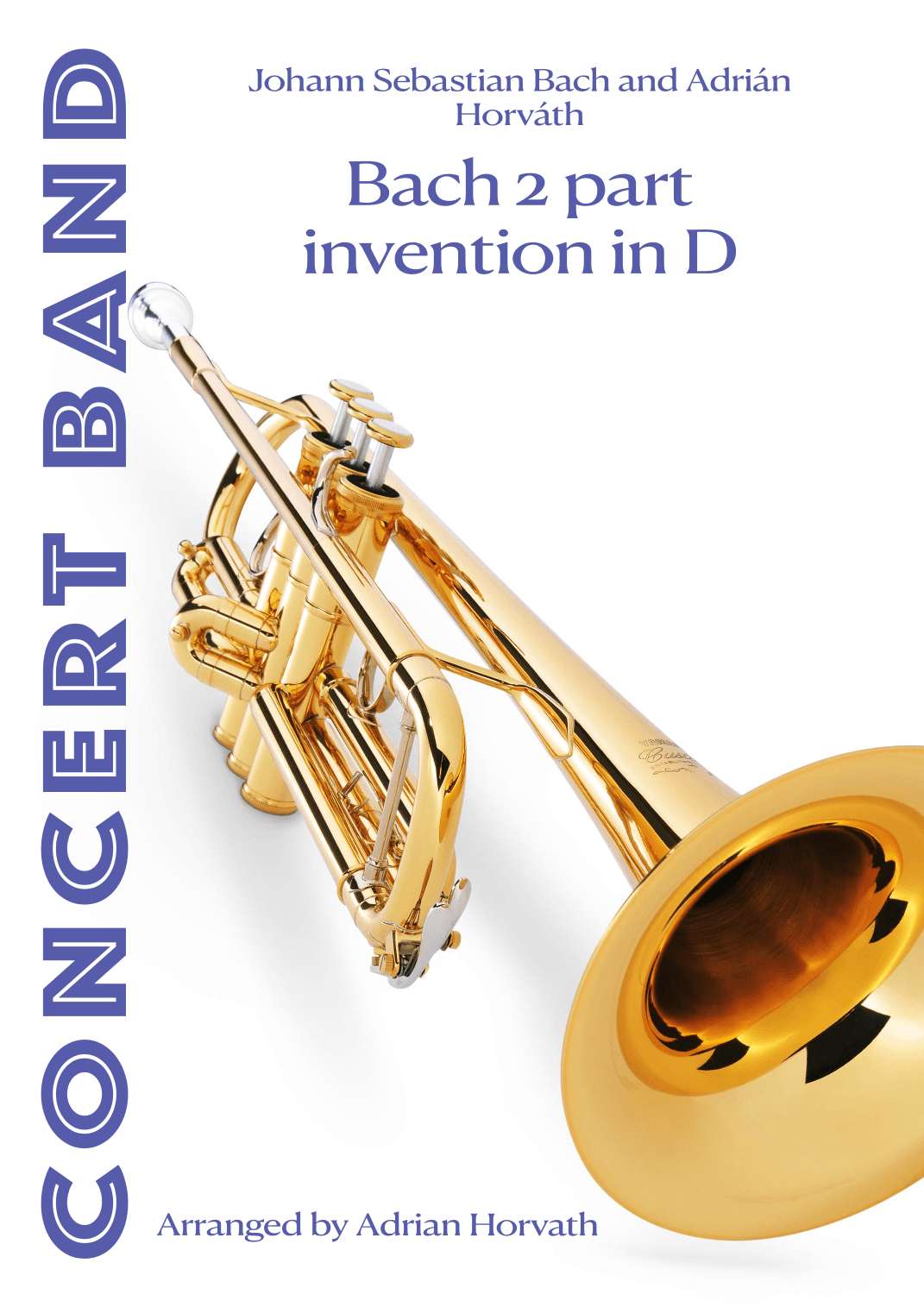 Bach 2 part invention in D minor (arr. Adrian Horvath)