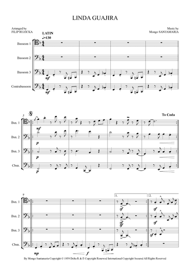 Linda Guajira (arr. Filip Růžička)