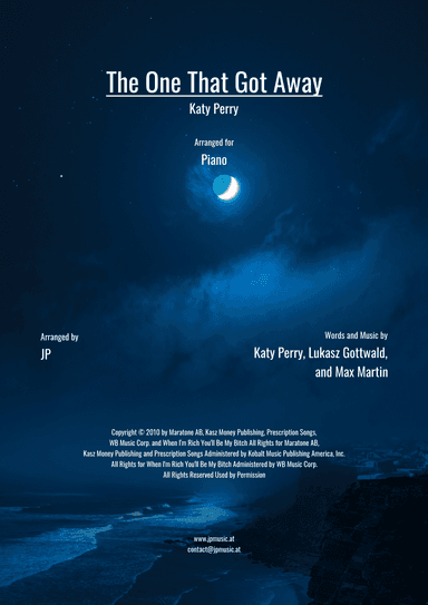 The One That Got Away (arr. JP)