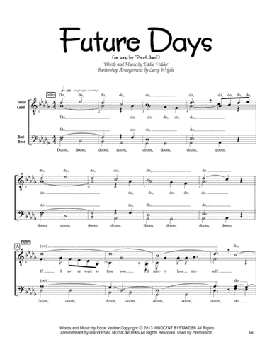 Future Days (arr. Larry Wright)