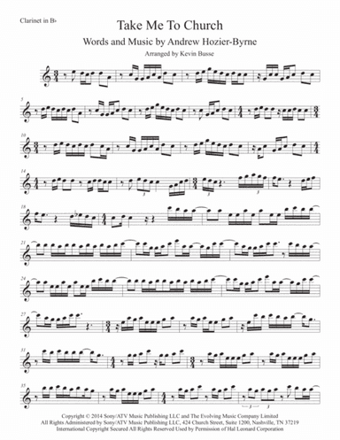 Take Me To Church (arr. Kevin Busse)