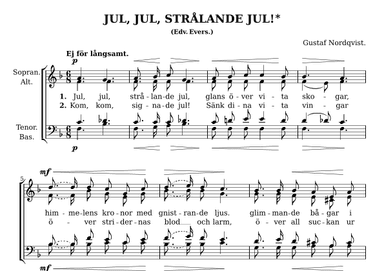 Jul, jul, strålande jul!