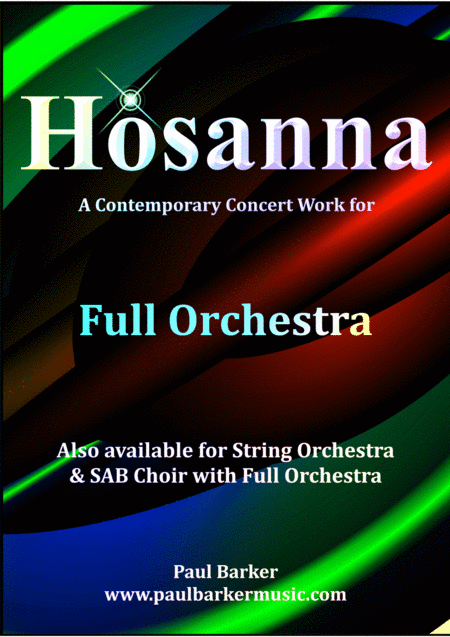 Hosanna (Full Orchestra)