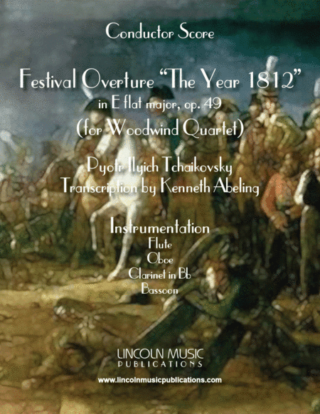 1812 Overture (for Woodwind Quartet) (arr. Kenneth Abeling)