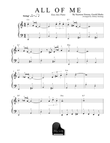 All Of Me (arr. Johnny Sonntag)