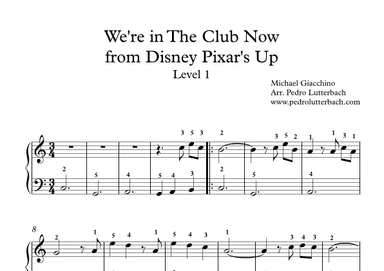 We're In The Club Now (arr. Pedro Lutterbach)