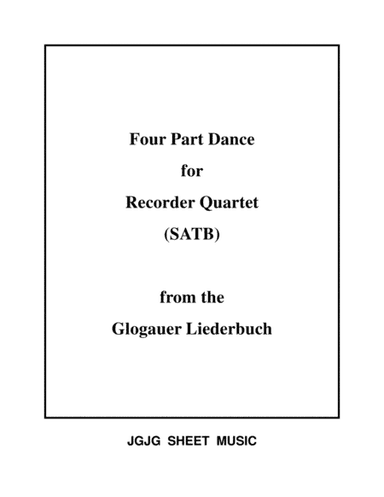 Medieval Dance for Recorder Quartet (arr. James Grush)