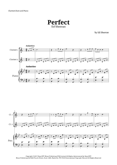 Perfect (arr. Langanho)