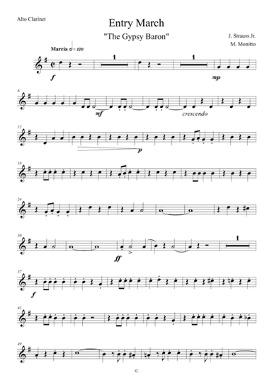 Gypsy Baron Entry March (arr. Marco Monitto)