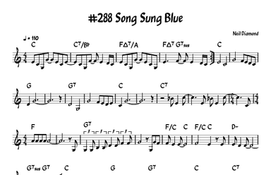 Song Sung Blue (arr. John Fries)