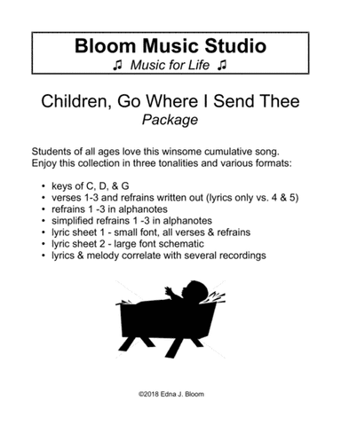 Children, Go Where I Send Thee (Package) (arr. Edna J. Bloom)