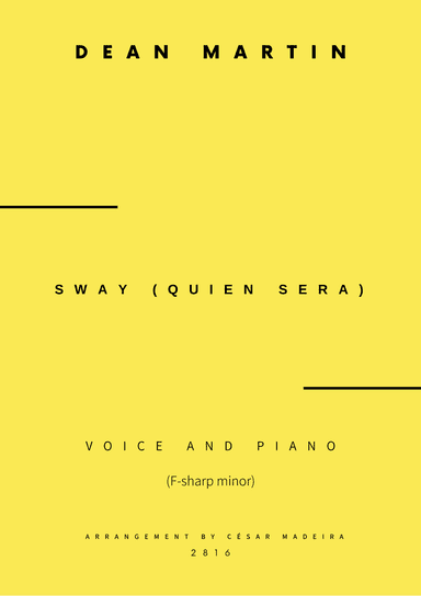 Sway (quien Sera) (arr. César Madeira)